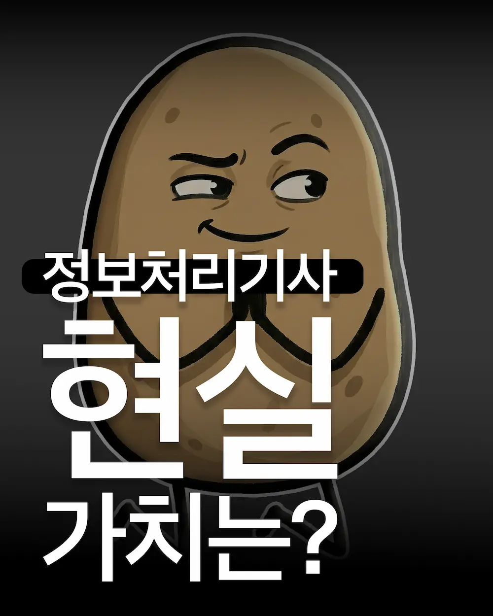 정보처리기사 현실 가치는?